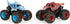 Spin Master Monster Jam 1:64 Scale Color-Changing Die-Cast Trucks 2-Pack: Megalodon vs. Octon8er