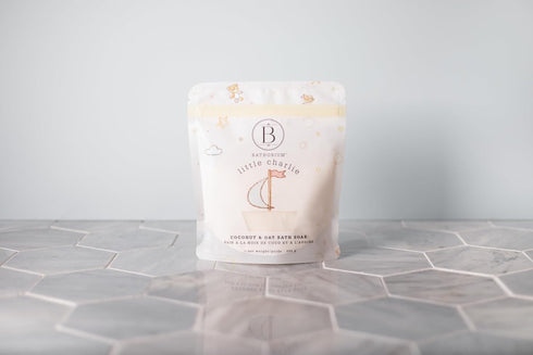 9 oz Bathorium Little Charlie Bath Soak, Nourishing Soak for Babies, Made with Colloidal Oat, Chamomile & Coconut