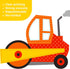 DECOWALL DS-8012 Kids Wall Stickers, Construction Site Cars Island Decals, Peel and Stick Removable for Nursery Bedroom