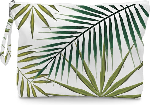 Fokongna Palm leaves Wet Bag Travel Wet Dry Bag Beach Bag Diaper Bag