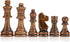 AMEROUS Wooden Chess Pieces Only, Staunton Style Wood Chessmen with 3.15" King, Storage Bag, Gift Packed Box