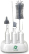 TidyOrbit 6-in-1 Bottle Brush Set with Holder Multipurpose Cleaning Kit for Baby Bottles,