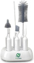 TidyOrbit 6-in-1 Bottle Brush Set with Holder Multipurpose Cleaning Kit for Baby Bottles,