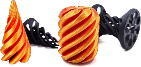 Impossible Cone Spiral Fidget Toy, 3D Printed Mini Cones Pass Through Pyramid Fidget Toy for Stress Relief