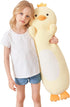 36 Long Duck Plush Body Pillow, Yellow Ducks Stuffed Animals, Cute Giant