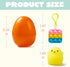 24 JOYIN PCS Prefilled Easter Eggs with Assorted ToysFilled with Mochi Squishy Toys and Pop Bubble Fidget