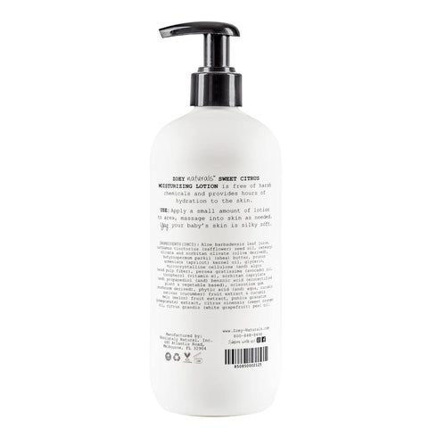 Zoey Naturals Sweet Citrus Baby Lotion - Enriched with Shea, Apricot Oil, Aloe & Avocado - Soothes & Moisturizes