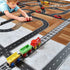 Toyvian Road Race Track Sticker Roll - Removable Tape for Toy Cars and Trains, Stick to Floors and Walls