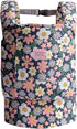 Bebamour Original Baby Doll Carrier for Kids - Green Floral Design