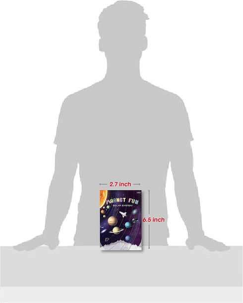 39 Pcs Magnetic Portable Playboard Solar System Planet Educational Teaching Playset