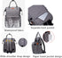 Backpack Diaper Bag for Baby Boy Girl, Multi-Function Diaper Bag for Baby Care,Diaper Bags Essentials for Mom, Dad