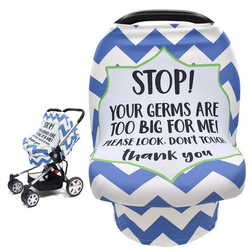 Metplus Stretchy Infant Car Seat Canopy, Metplus Baby Carseat Cover, Soft Nursing