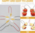 ULTECHNOVO Fruit Battery Science Experiment Kit, 5 Sets Potato Science Educational Kit
