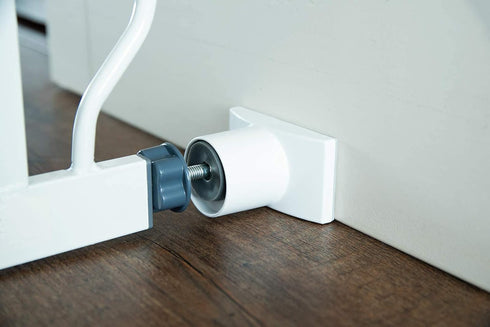 Wall Nanny Extender - 6 Inch Baby Gate Extension Guard, Protects Walls + Stabilizes Pressure Mounted Gates