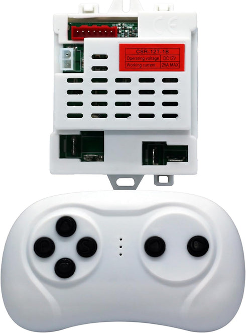 ToiCottage Replacement CSR-12T-1B=CSR-12T-1A 12v Control Box and 2.4ghz Remote Control for Ride on