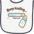 inktastic Funny Baby Burp Loading Baby Terry Cloth Bib