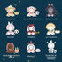 BEEMAI Emma Secret Forest Masked Masquerade, 1PC Random Design Cute Figures Collectible Toys