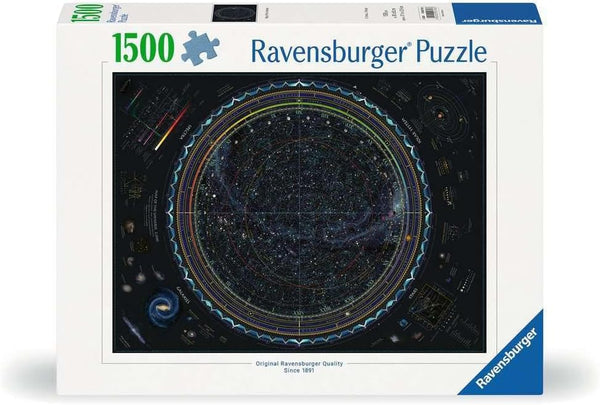 Ravensburger - Map of The Universe - 1500 Piece Jigsaw Puzzle -