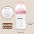 8oz (Pack 2)) Glass Baby Bottles with Natural Response Nipple Size M - Anti Colic Baby Bottles Wide Neck Slow Flow Baby