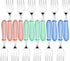 12PCS Toddler Forks, Stainless Steel Baby Utensils, Kids Silverware Set for Self Feeding, BPA Free, Mixcolor