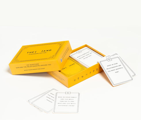 {THE AND} Strangers Edition - Conversation Starter Card Game - Fun Getting to Know You Game - Ice Breakers to Reduce