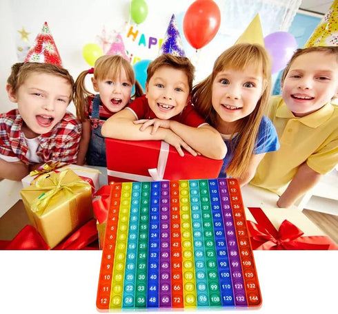AK-SHIP Multiplication Game Table Bubble Toys, Educational Stress Relief for Teaching Operations