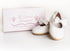 THE QUEEN'S TREASURES 18 Inch Doll Clothing Shoes, White Dress Shoes with Bow & Authentic Shoe Box