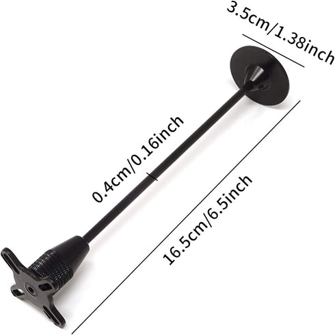 Honbay CNC Aluminum GPS Folding Antenna Base Mount Holder Bracket for DJI Quadcopter Multicopter - Black