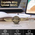 Sphere Fidget Spinner for Kids and Adults, Metal Brass Orb Ball Toy for Stress Relief, Sensory Toy with Premium Case