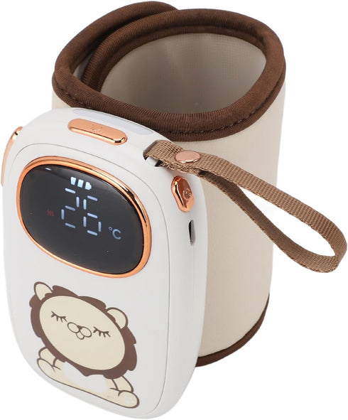 Travel-Friendly USB Bottle Warmer Sleeve - Constant Temperature Milk Heating