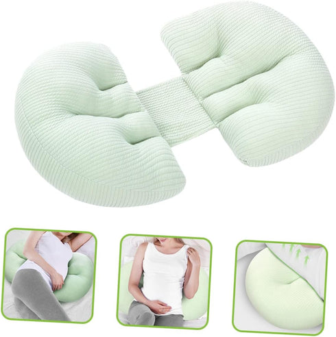 KICHOUSE U-Shaped Maternity Pillow for Ultimate Comfort