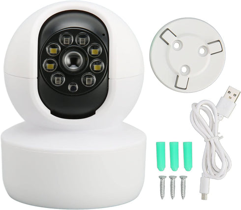 Wireless Security Camera, 1080P HD WiFi Indoor Baby Monitor, Two Way Audio Pet Camera with Night Motion Detection