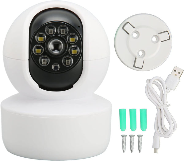 Wireless Security Camera, 1080P HD WiFi Indoor Baby Monitor, Two Way Audio Pet Camera with Night Motion Detection