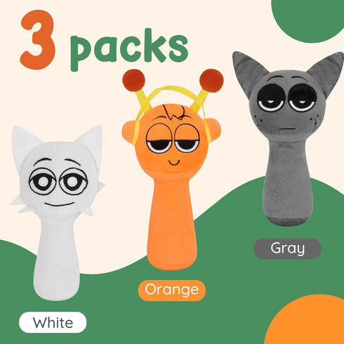 Skymetis 3, 4-6 Sprunky Plush Toy - Birthday Party Stuffed Animal, Orange Play Plush Toy for Sprunky Stage Soft Toy