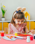 Countertop (23.62x15.75 inches) Extra Large Silicone Table Mat, Silicone Mat for Crafts Kids Dinner Placemat Desk