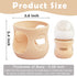 Kingwi 4 Pack 4 OZ) Silicone Sleeves for Avent Natural Glass Baby Bottles, Anti Breakage Bottle Holder, Compatible