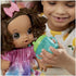 Baby Alive Fruity Sips Doll, Lemon, 12-inch Baby Doll Set with Drinks & Wets, Pretend Juicer for Kids