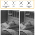 Bloepum 4.3Inch Alert,720p Video Baby Monitor, Baby Caregiver, IPS Screen Baby Camera Monitor Lullaby Feeding US Plug