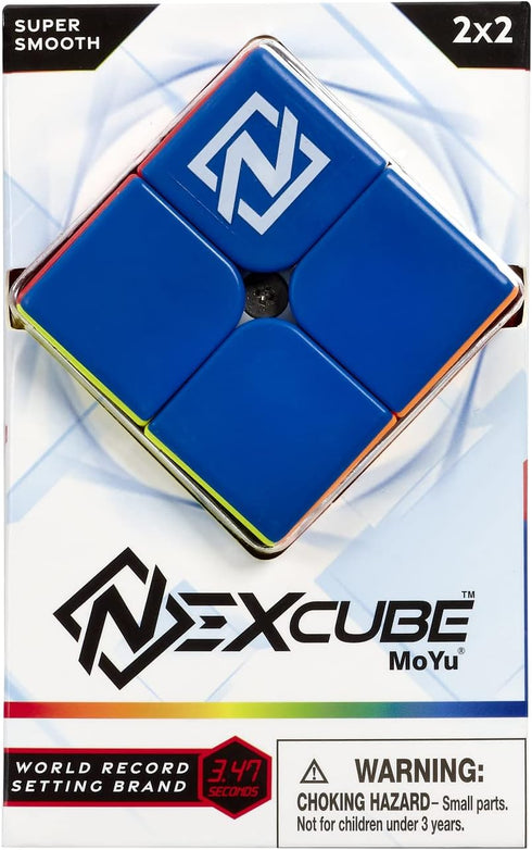Goliath NEXcube 2x2 Classic: Stickerless Speed Cube with Super Smooth Technology for Record-Breaking Speed