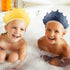 2 Pieces Soft Baby Shower Cap, Adjustable for Washing Hair Shield, Safe Visor Cap for Toddler Kids