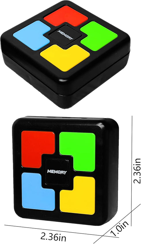 Light Up Memory Game - Handheld Electronic Quiz Game with Lights and Sounds
