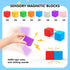 32 4-8 AuntyFey Pcs Building Blocks Cubes Blocks for Kids, Learning Educational Stem Blocks for Kids Ages