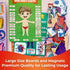 3-5 QUOKKA Magnetic Puzzles for Kids Montessori Puzzles for Toddlers Preschool Game Learning Human Body Parts Anatomy