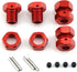 17mm Wheel Hex 5mm Extended and 17mm Wheel Nut Aluminum Alloy for ARRMA Kraton 6S Outcast 6S