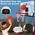 CYFIE Indoor Mini Basketball Hoop, Suction Cup Set with Scoreboard, Sound, 3 Balls for Kids Gifts