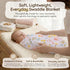 Set, 3 Pack 47"x47" Set Muslin Swaddle Blankets Baby Blanket Breathable Swaddles for Newborns, Soft Baby Swaddle