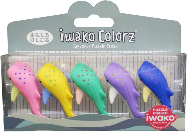Iwako ColorZ Panda Puzzle Eraser for Fun