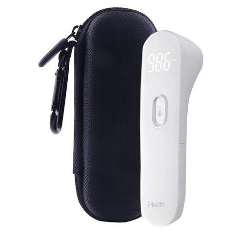 WERJIA Hard Carrying Case for iHealth No Touch Forehead Thermometer (case only)
