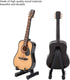 Miniature Guitar Model, Wooden Dollhouse Guitar with Stand and Case, Musical Instrument Home Decor (10CM)