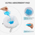 WOMUMON 30 Counts, Disposable Potty Liners with Absorbent Pads Leak-Proof Travel Toilet Bags for Toddlers, Fit OXO Tot